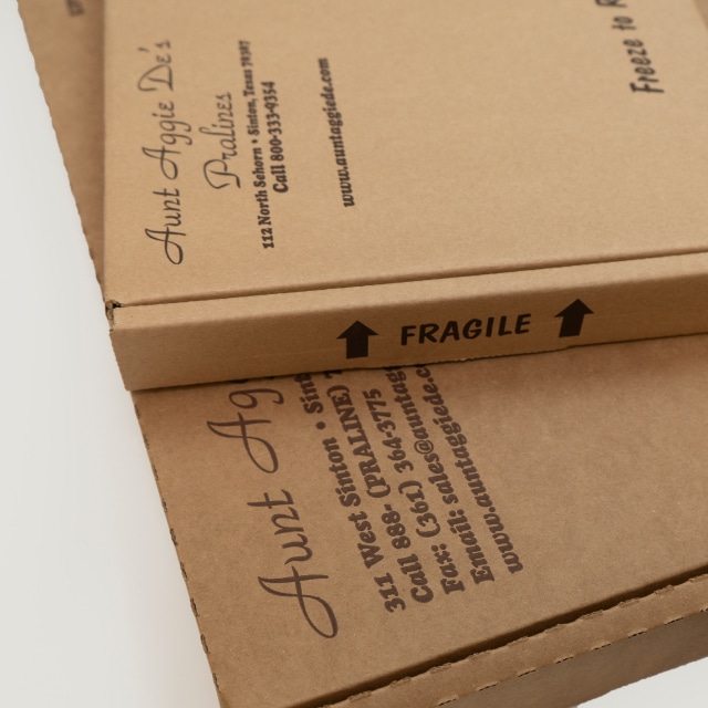 Shop bulk Texas pecan pralines by the box to stock up or give as gifts.