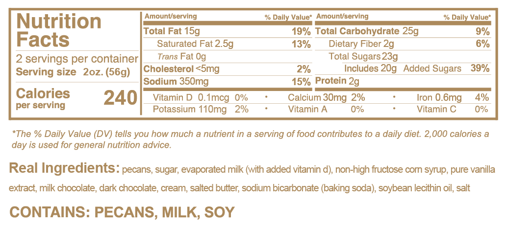 Eleanor’s Everything Nutrition Facts