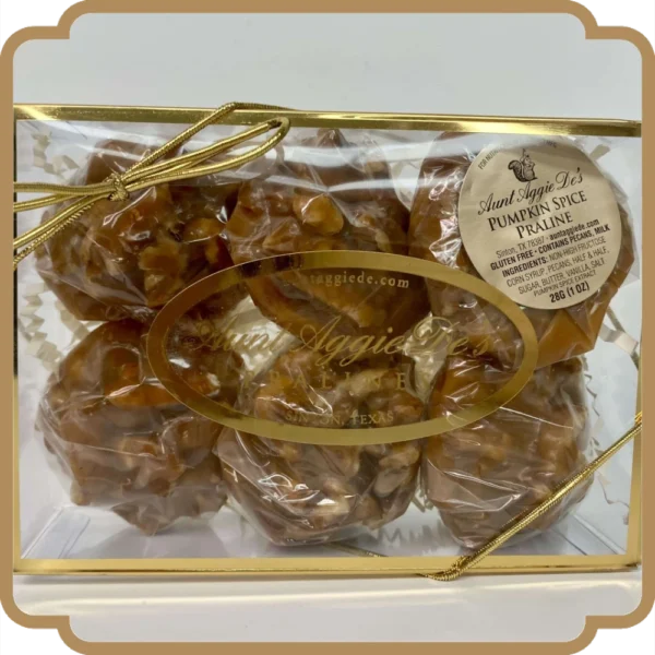 Pumpkin Spice Chewy Pralines